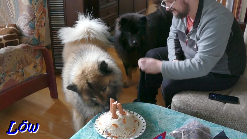 11.12.2025 - Dwix und Howard mit der Torte